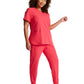 Women's 3-Pocket V-Neck Scrub Top