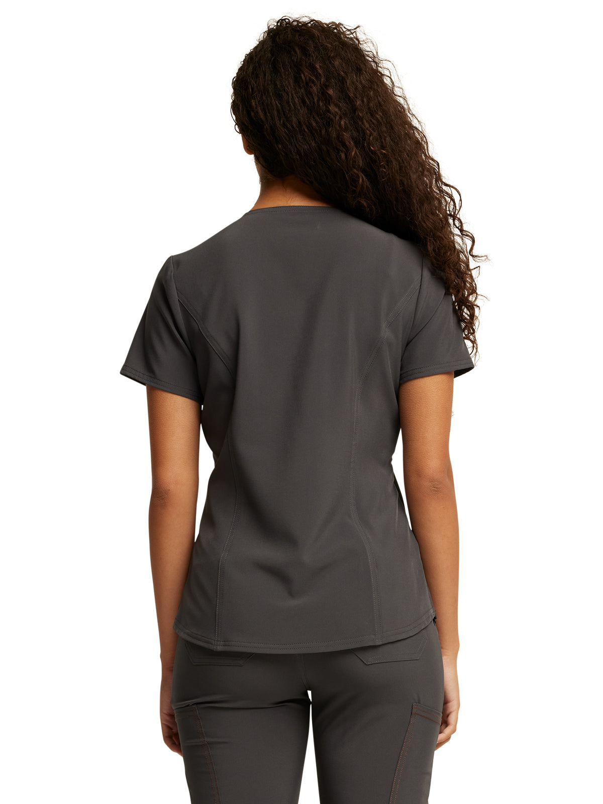 Women's Tuckable One Pocket V-Neck Top