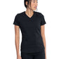 Women's 5-Pocket Rib Knit V-Neck Scrub Top