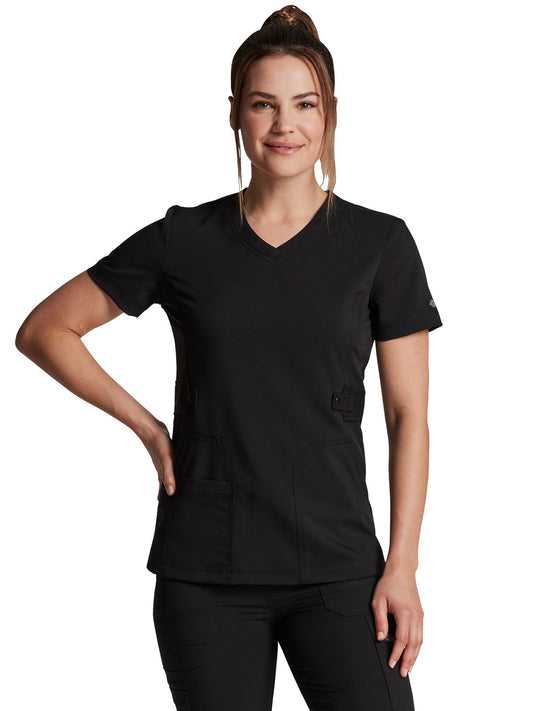 Women's 3-Pocket V-Neck Top