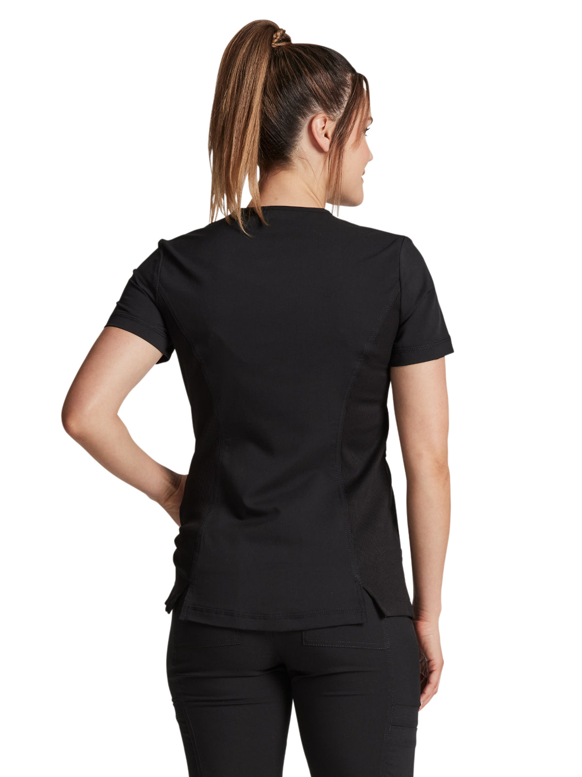 Women's 3-Pocket V-Neck Top