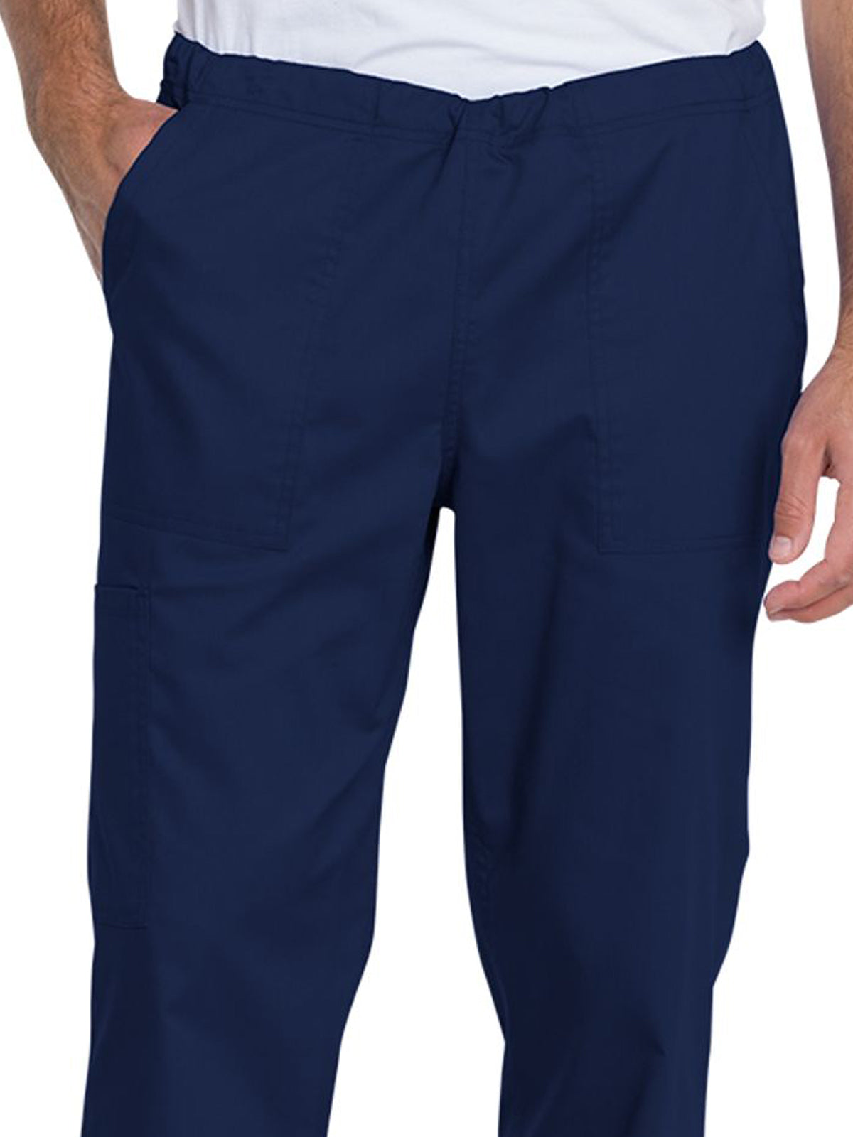 Unisex Mid Rise Straight Leg Pant