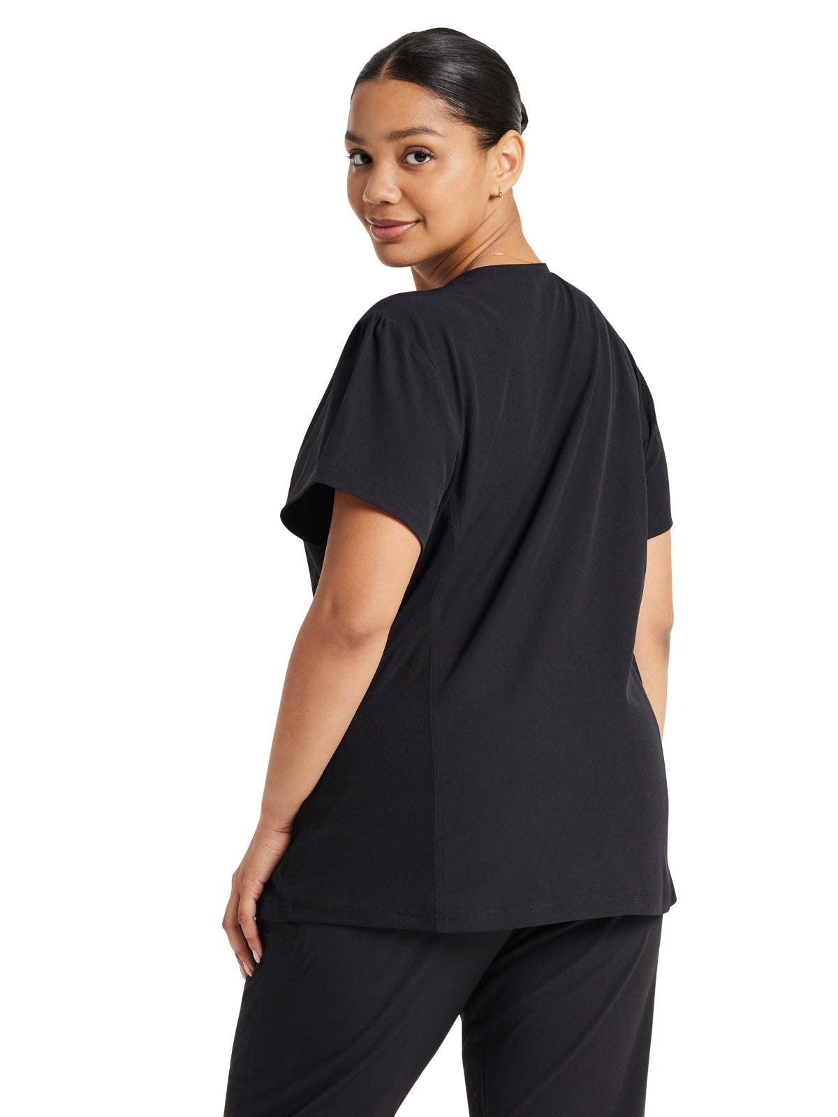 Women's 2-Pocket V-Neck Top