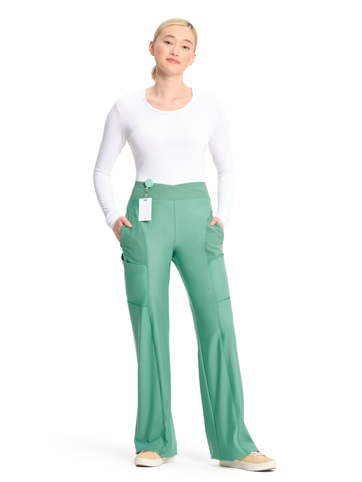 Women's 5-Pocket Mid Rise Pant