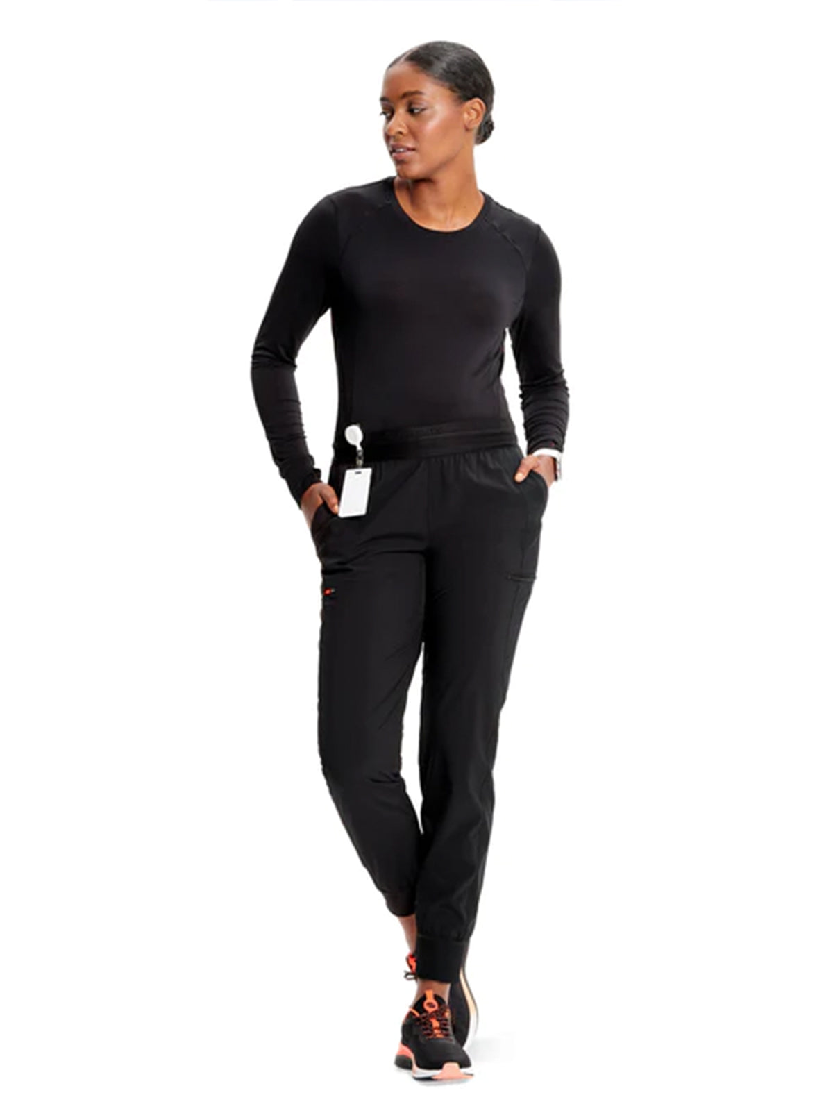 Women's Mid Rise Jogger Scrub Pant