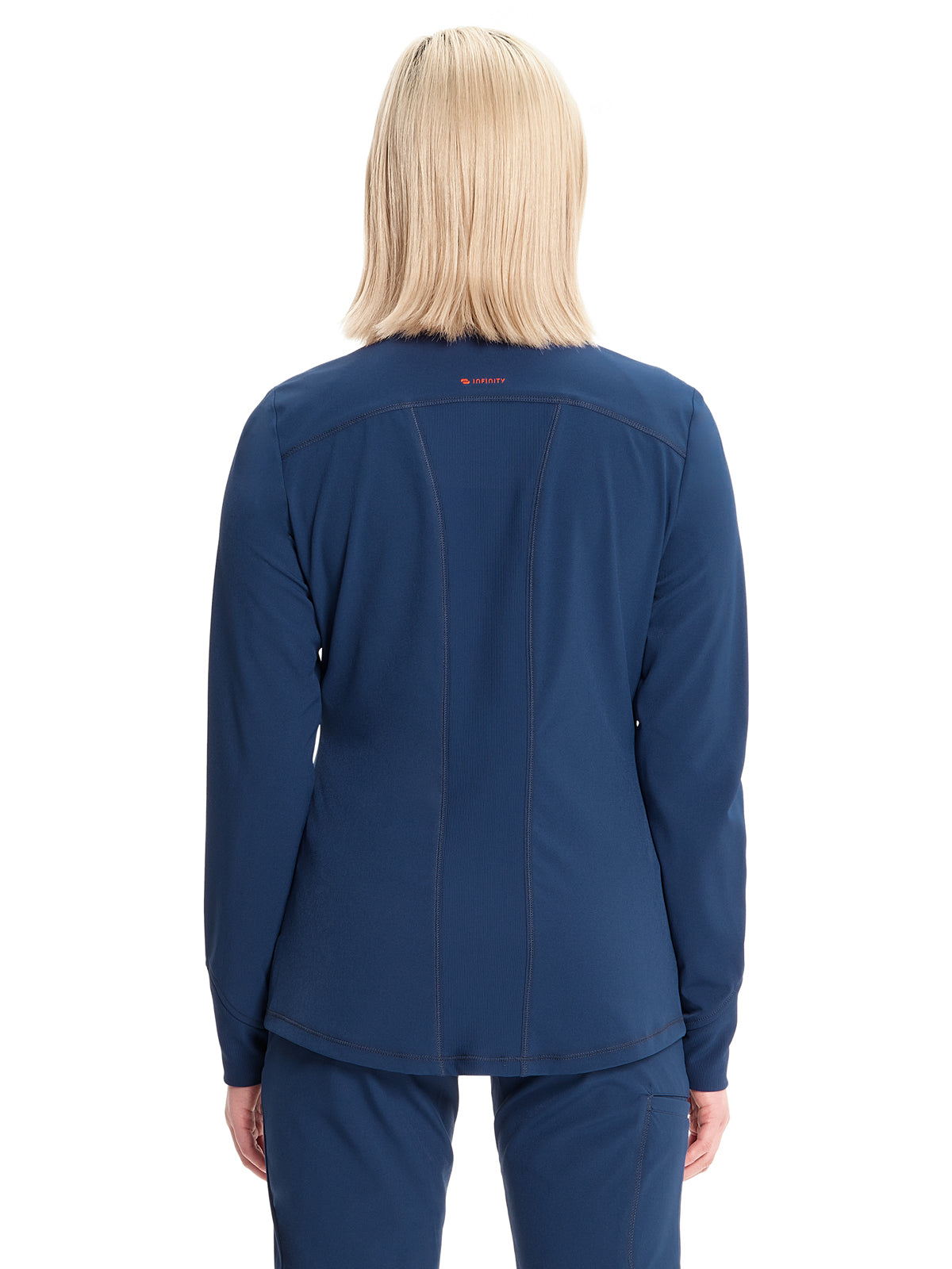 Women's Zip-Front Scrub Jacket