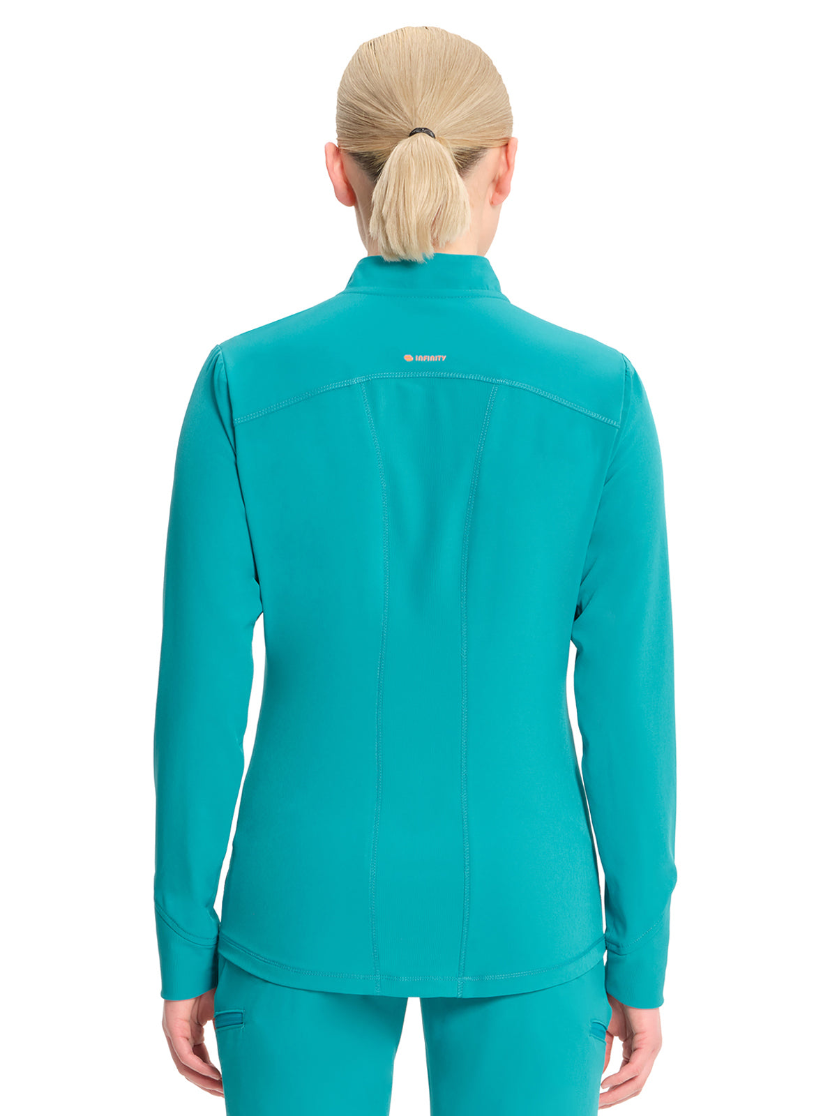 Women's Zip-Front Scrub Jacket