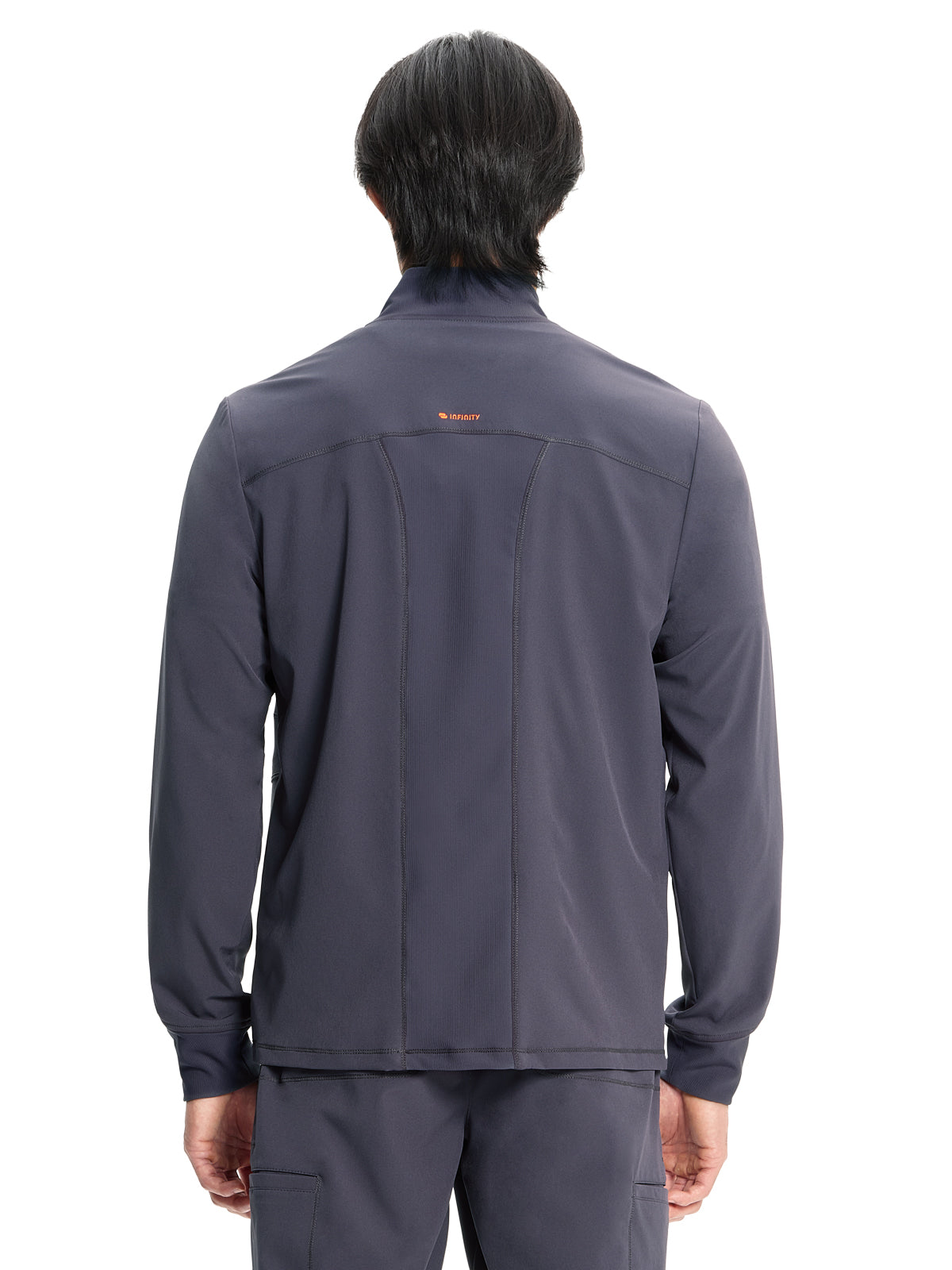 Men's Zip Front Scrub Jacket