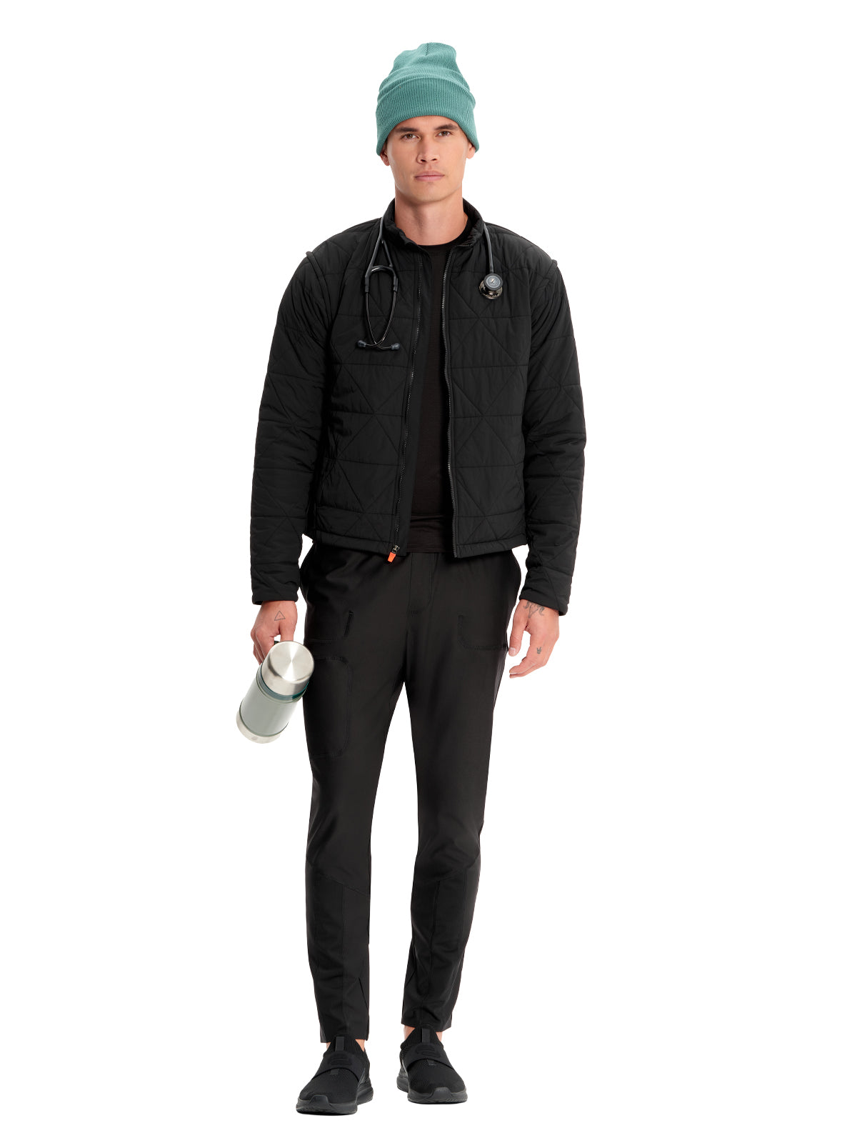 Men's 5-Pocket Zip Front Jacket