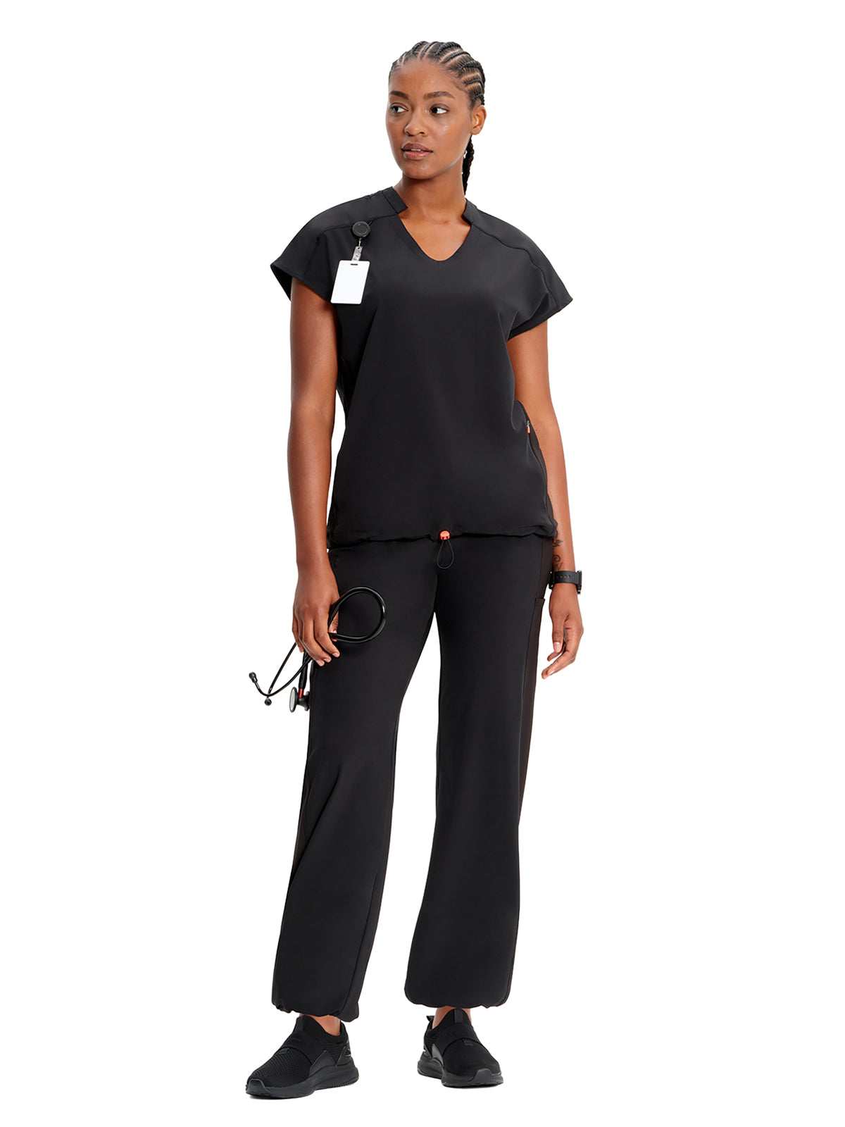 Women's 2-Pocket V-Neck Top