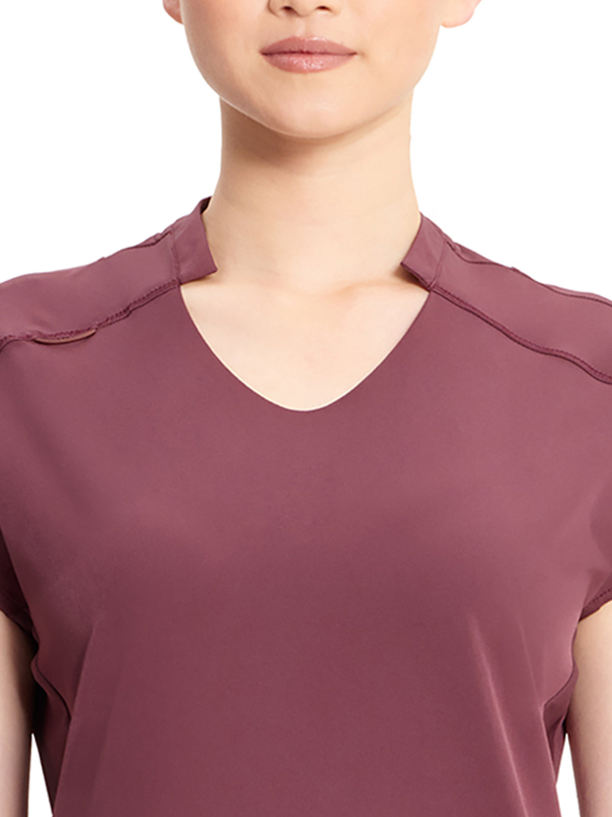 Women's 2-Pocket V-Neck Top