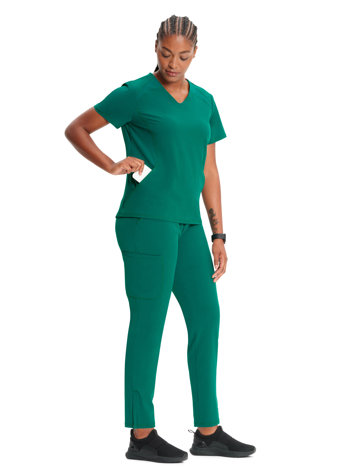 Women's V-Neck Scrub Top