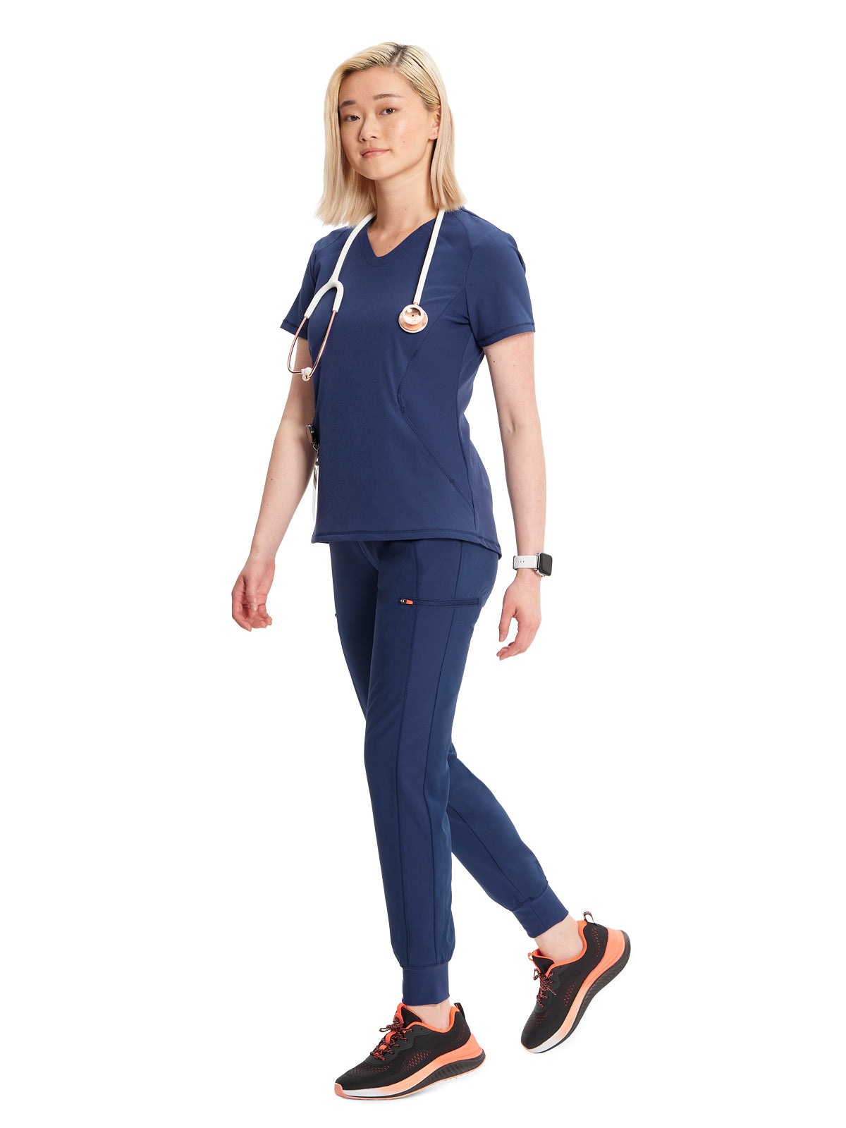 Women's V-Neck Scrub Top