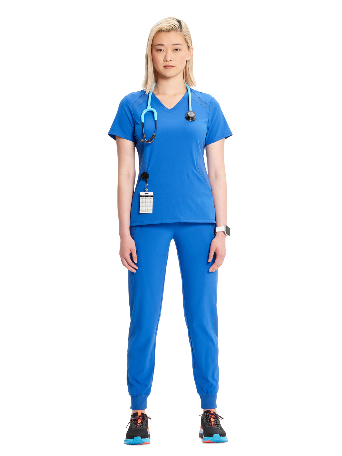 Women's V-Neck Scrub Top