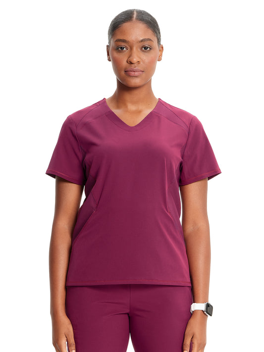 Women's V-Neck Scrub Top