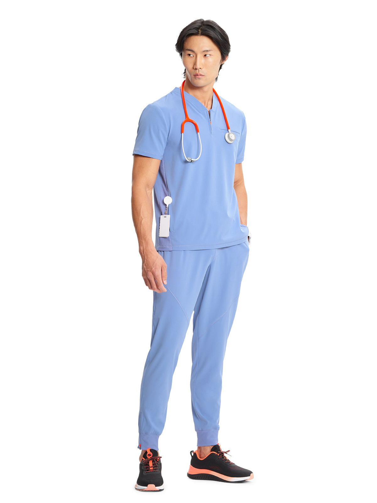 Men's V-Neck Scrub Top