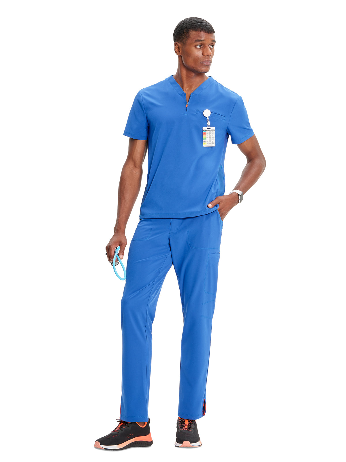 Men's V-Neck Scrub Top