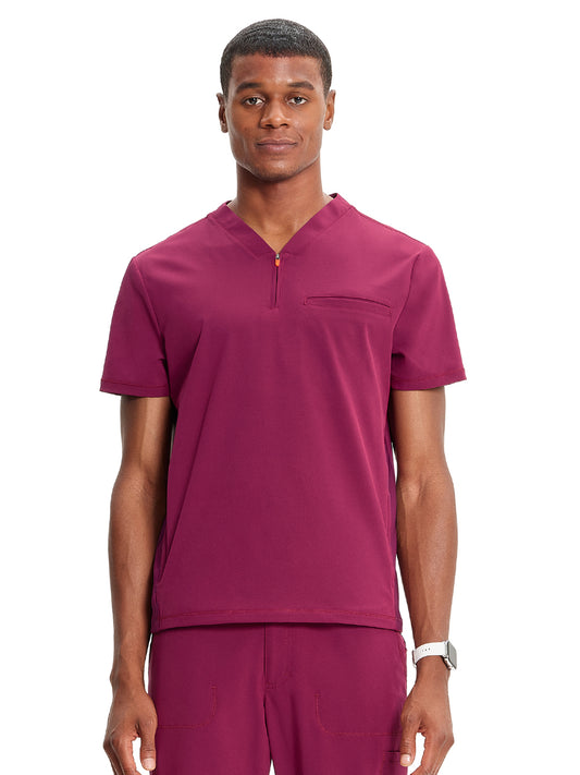 Men's V-Neck Scrub Top