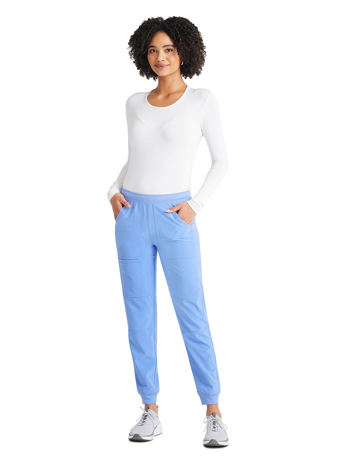 Women's 5-Pocket Tapered Leg Scrub Pant