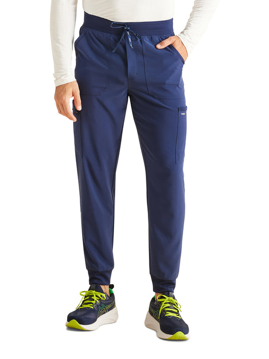 Men's 7-Pocket Mid Rise Jogger Scrub Pant