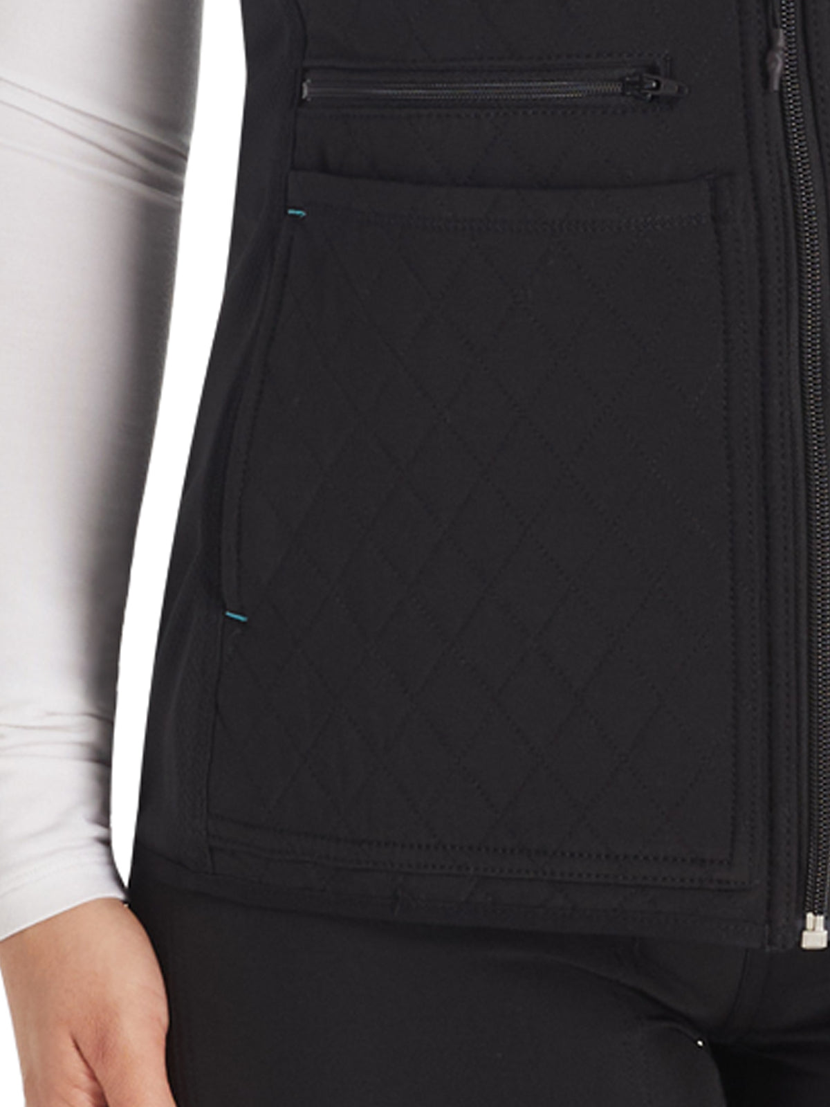 Women's 3-Pocket Zip Front Vest