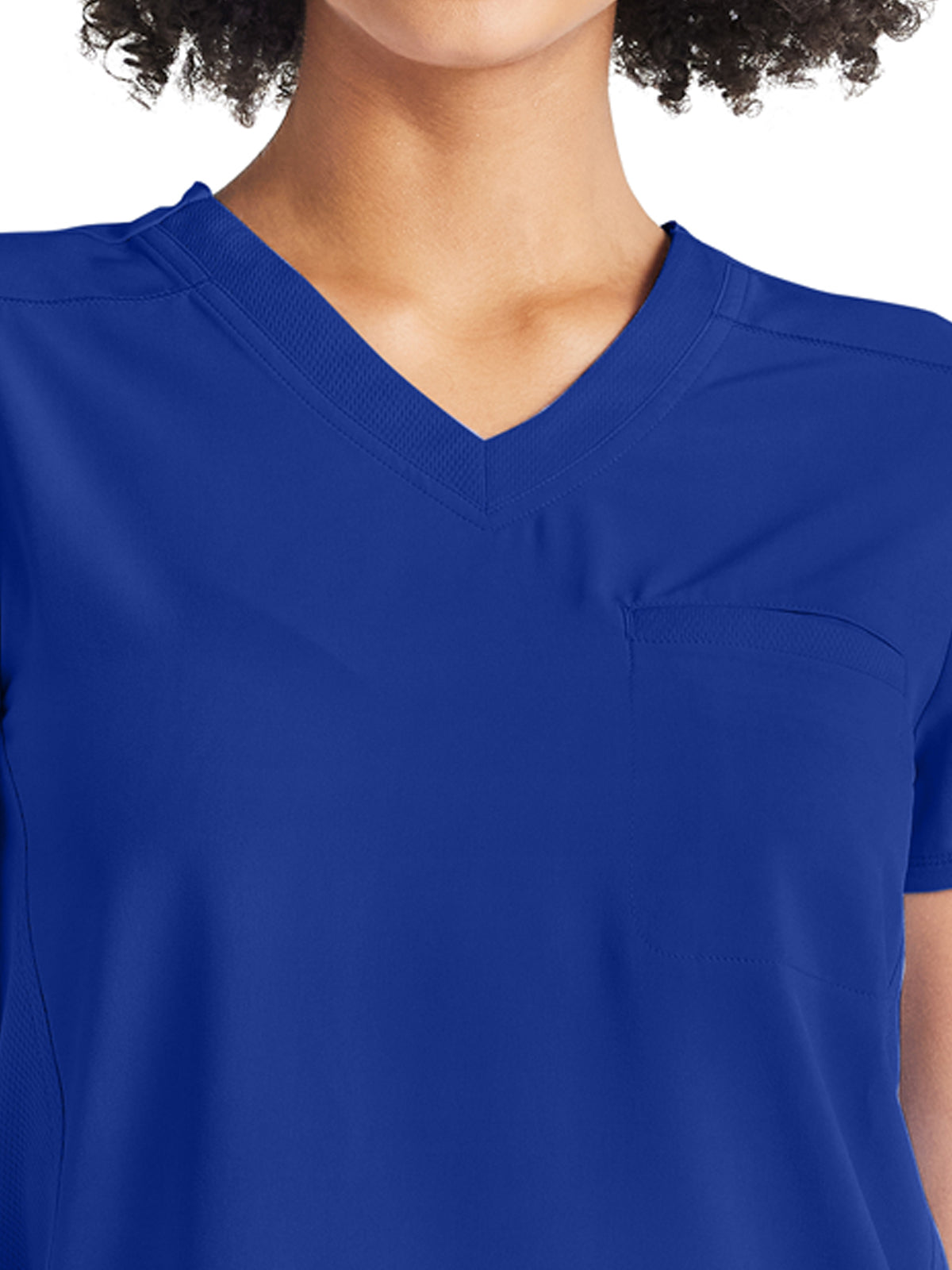 Women's 2-Pocket Tuckable V-Neck Scrub Top