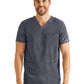 Men's 3-Pocket V-Neck Scrub Top