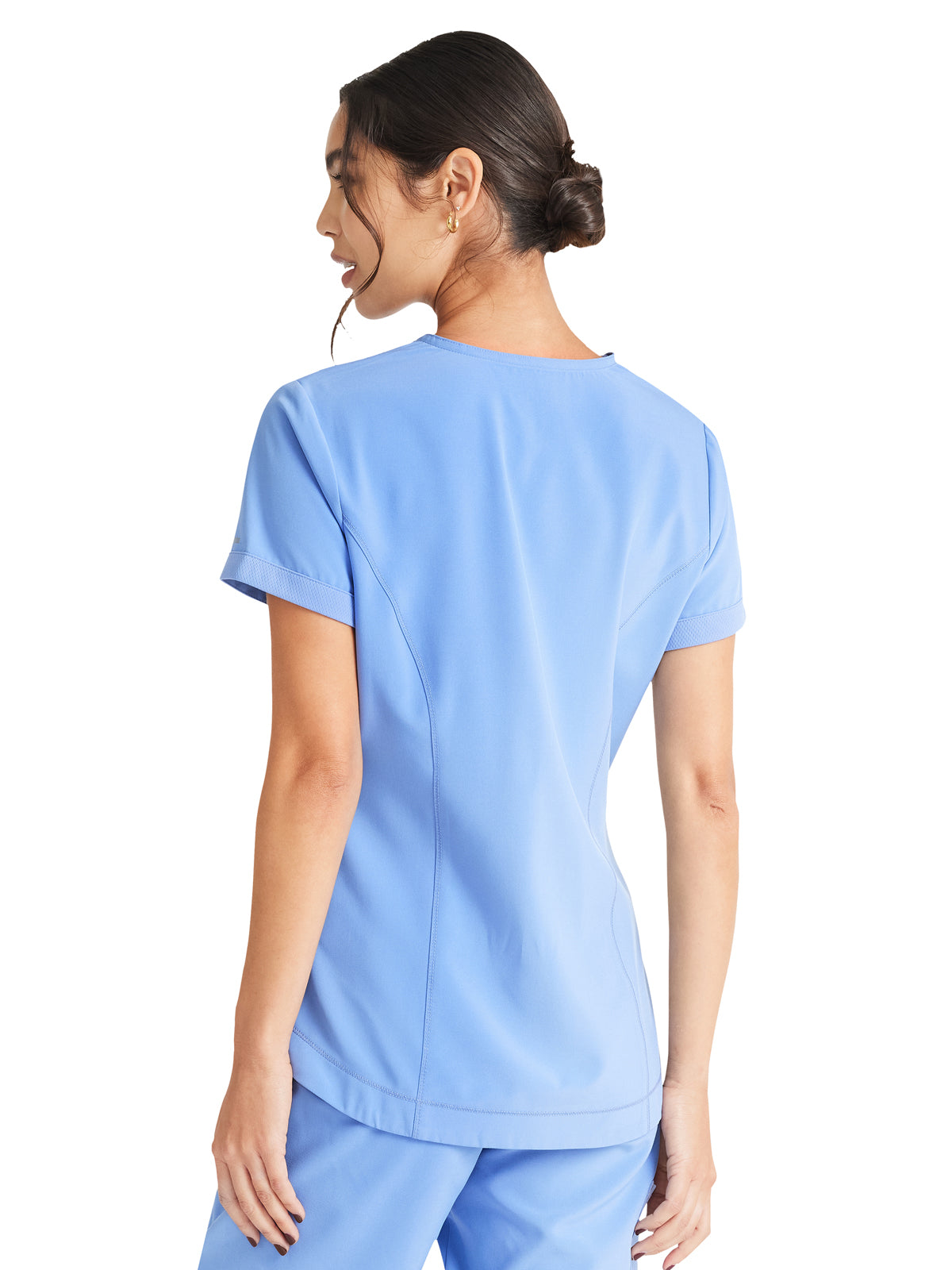 Women's 3-Pocket V-Neck Scrub Top