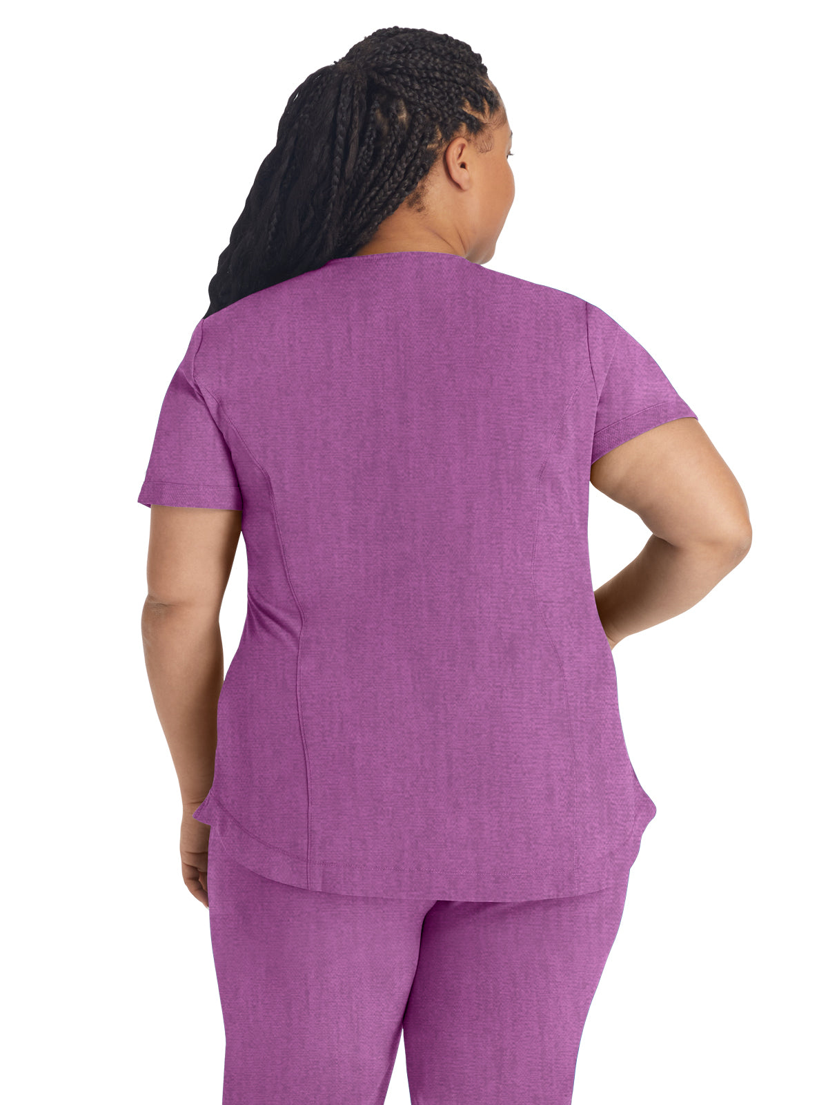 Women's 3-Pocket V-Neck Scrub Top