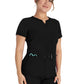 Women's 3-Pocket Henley Scrub Top