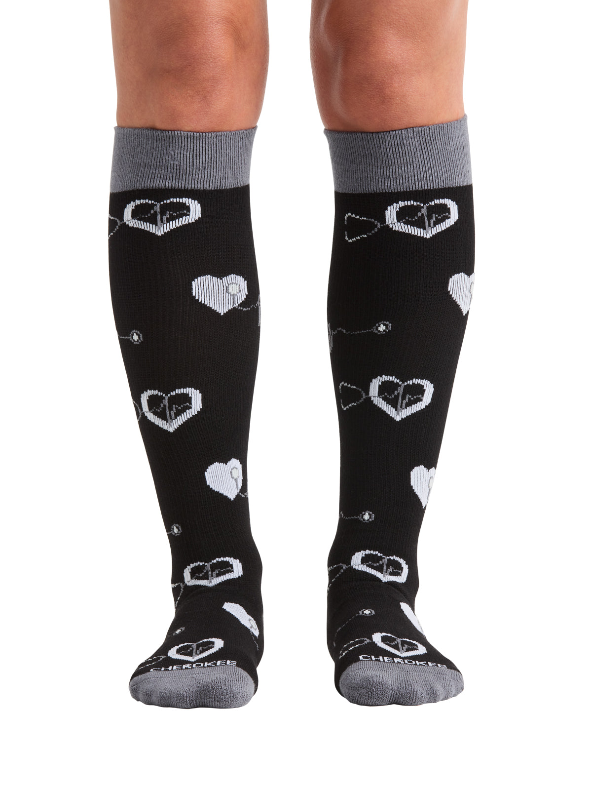 Unisex Knee High 15-20 mmHg Compression Socks