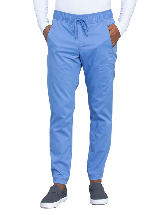 Men's 5-Pocket Natural Rise Jogger Scrub Pant