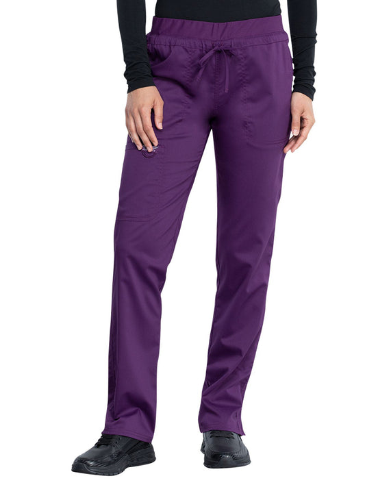 Women's 5-Pocket Tapered Leg Scrub Pant