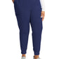 Women's 5-Pocket Mid Rise Jogger Scrub Pant