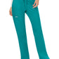 Women's 5-Pocket Mid Rise Drawstring Scrub Pant