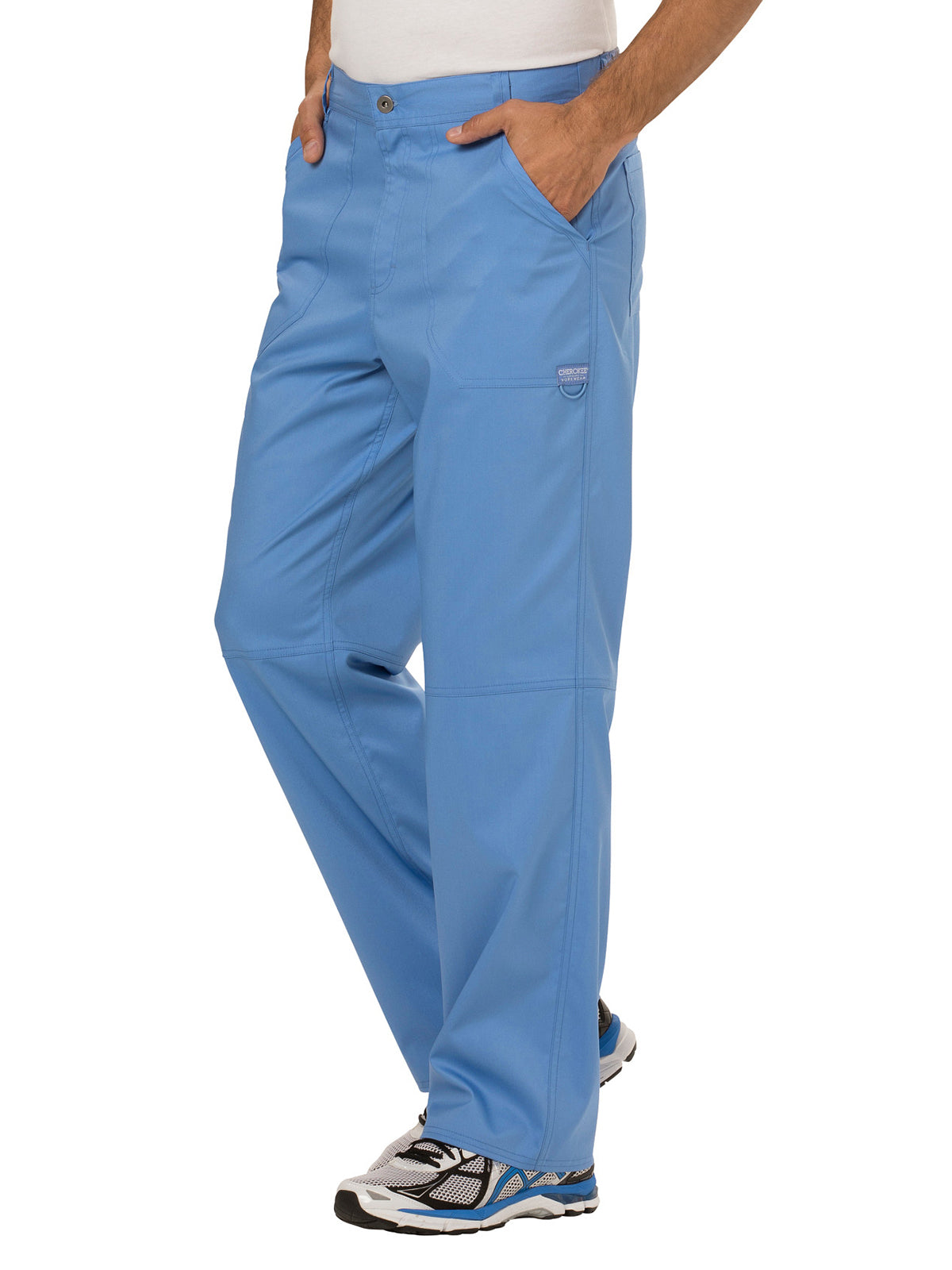 Men's Drawstring Fly Front Scrub Pant