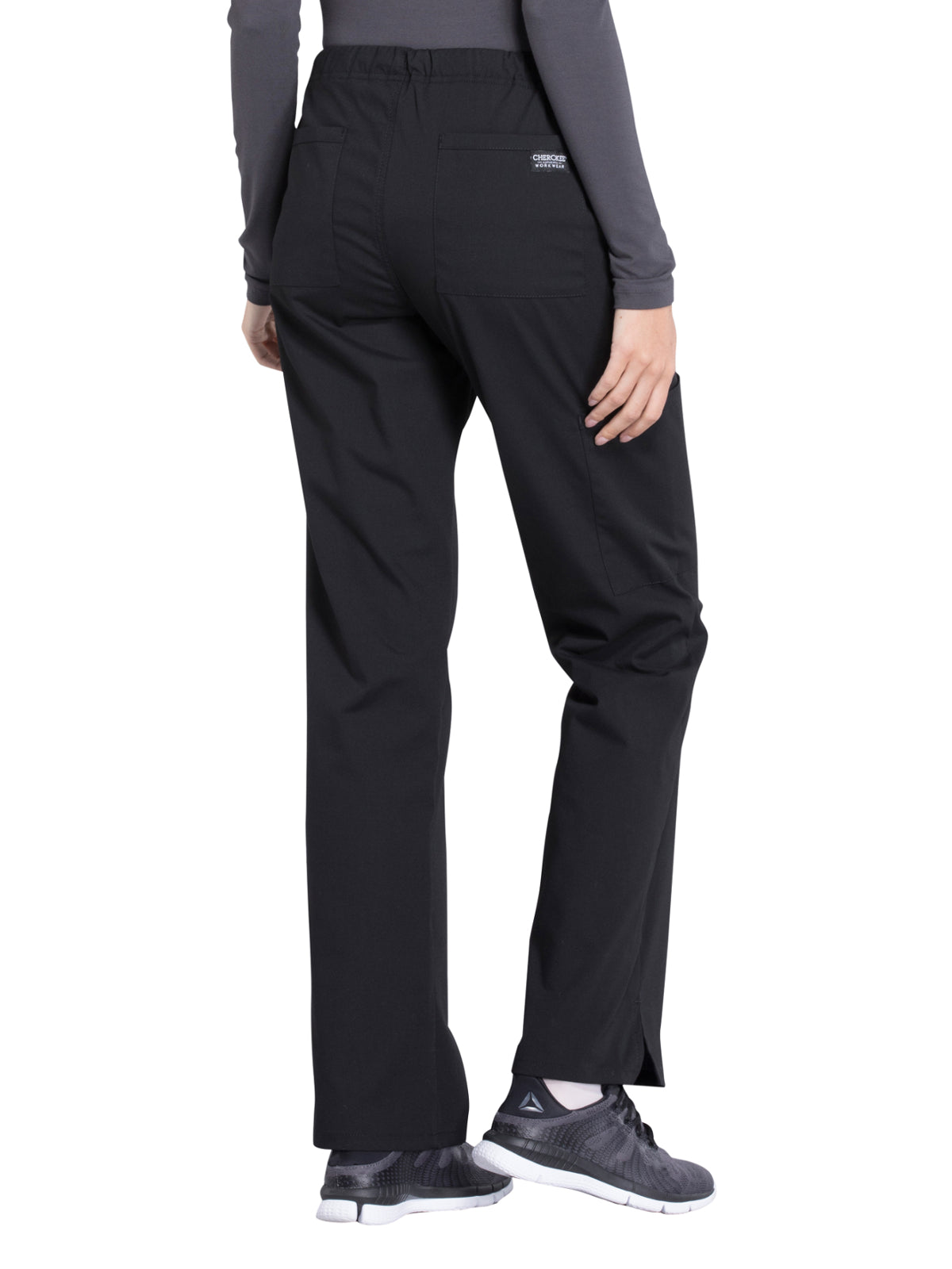 Women's Mid Rise Straight Leg Drawstring Pant