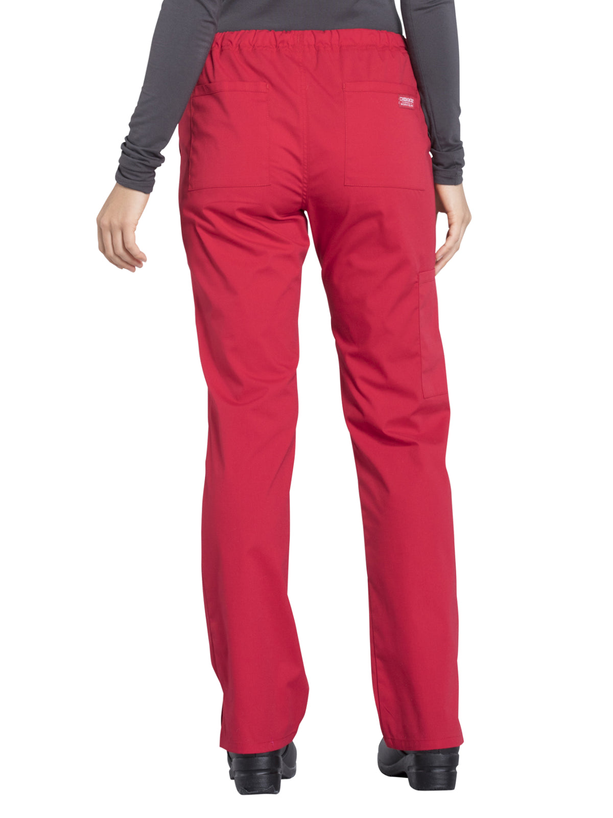 Women's Mid Rise Straight Leg Drawstring Pant