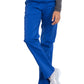 Women's Mid Rise Straight Leg Cargo Scrub Pant