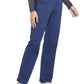 Women's Mid Rise Straight Leg Cargo Scrub Pant