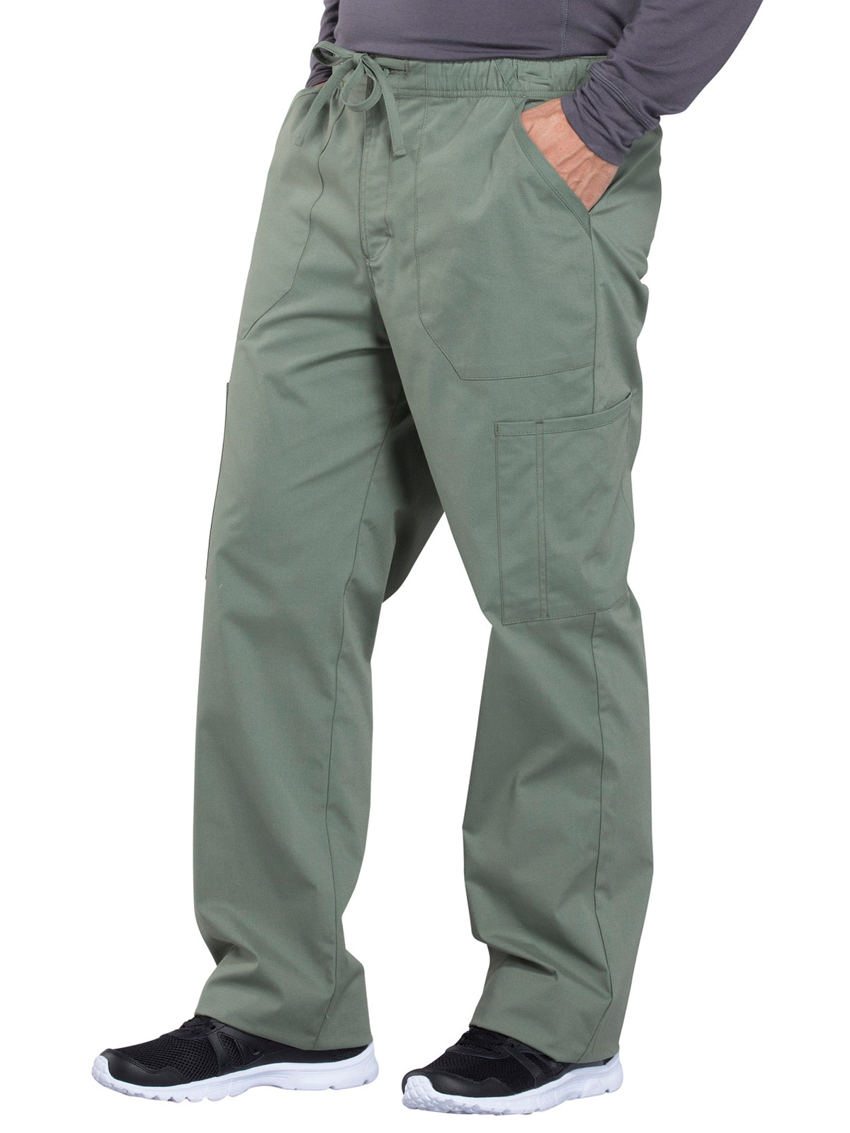 Men's Tapered Leg Fly Front Cargo Pant