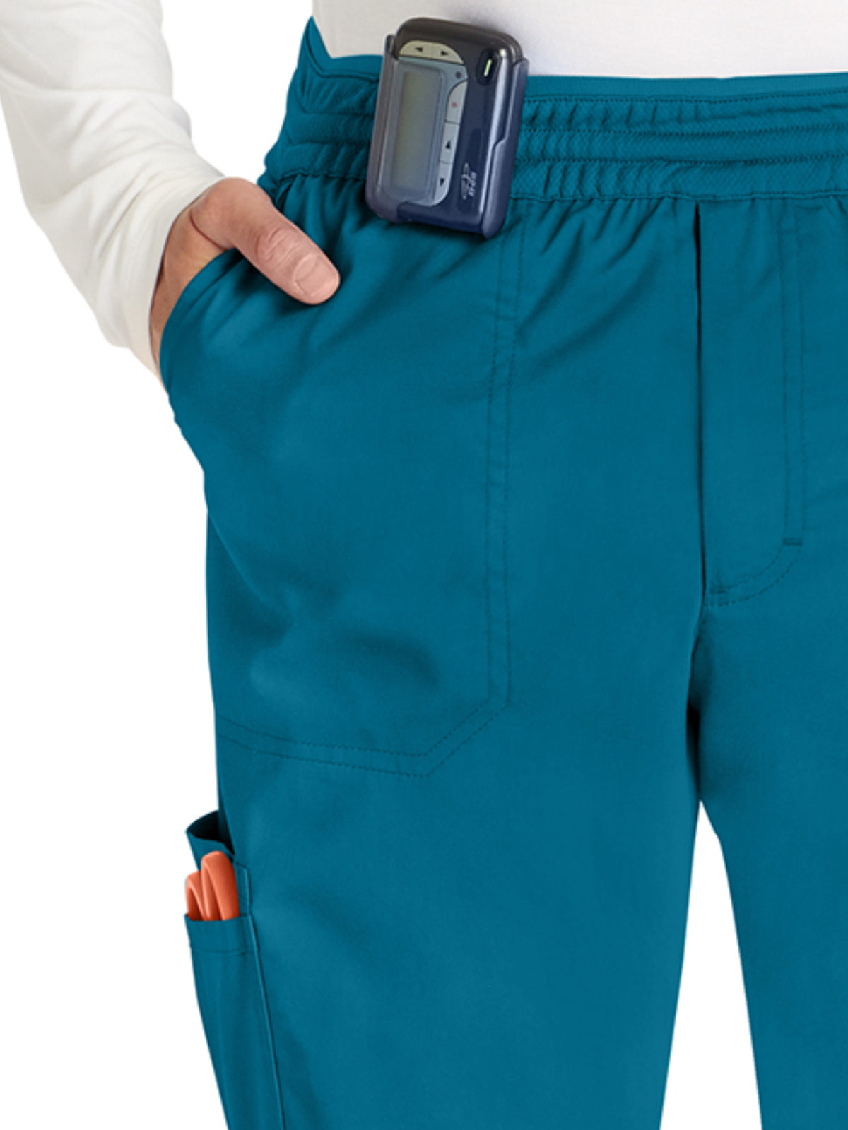 Men's Mid-Rise Pull-On Scrub Pant