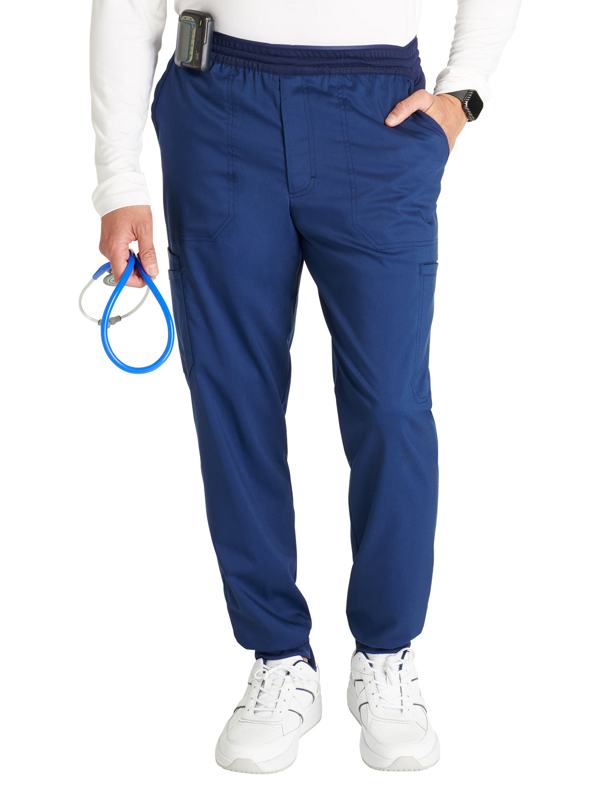 Men's Mid-Rise Pull-On Scrub Pant