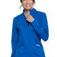 Women's 2-Pocket Zip Front Scrub Jacket