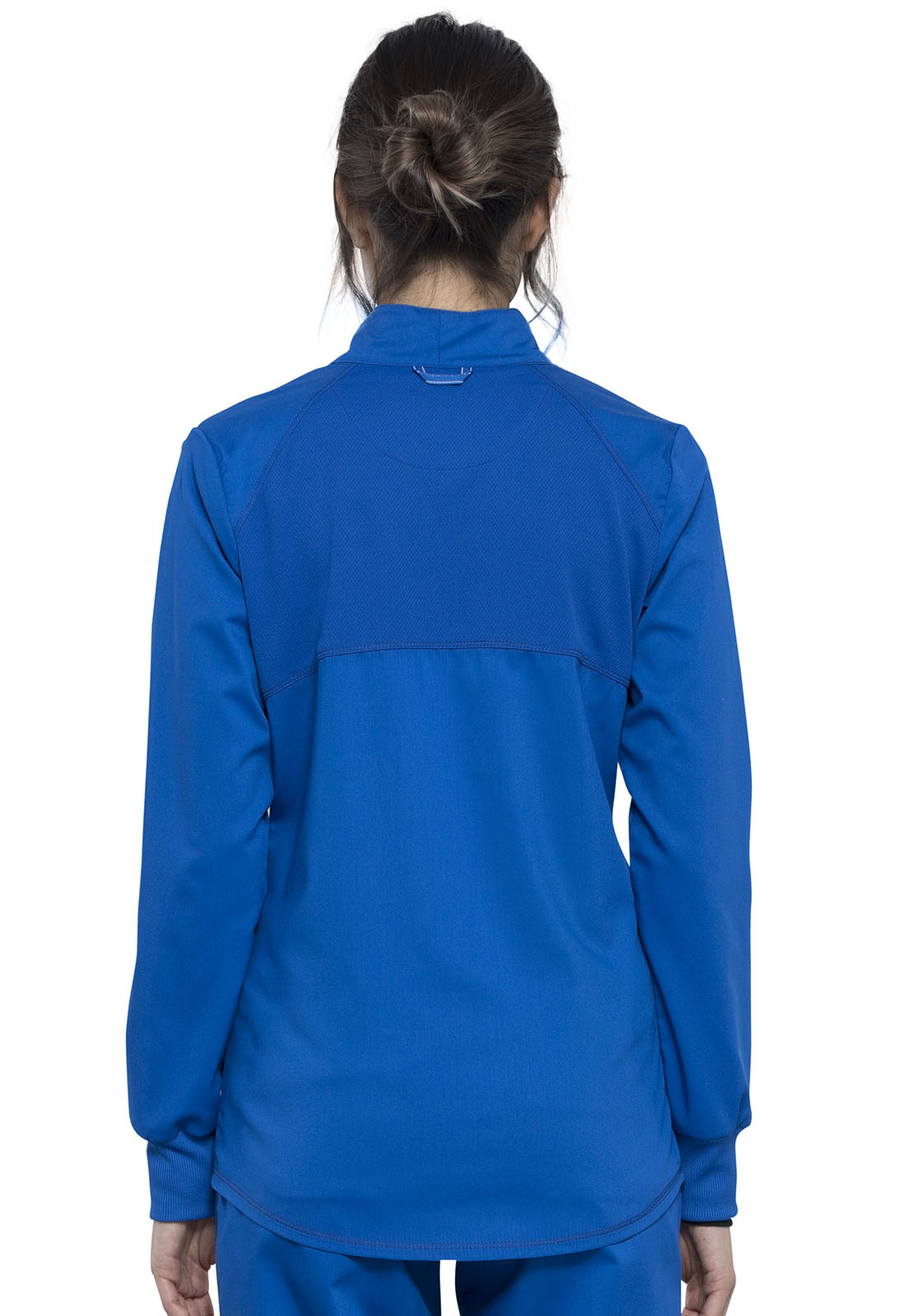 Women's 2-Pocket Zip Front Scrub Jacket