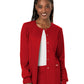 Women's 3-Pocket Snap Front Scrub Jacket