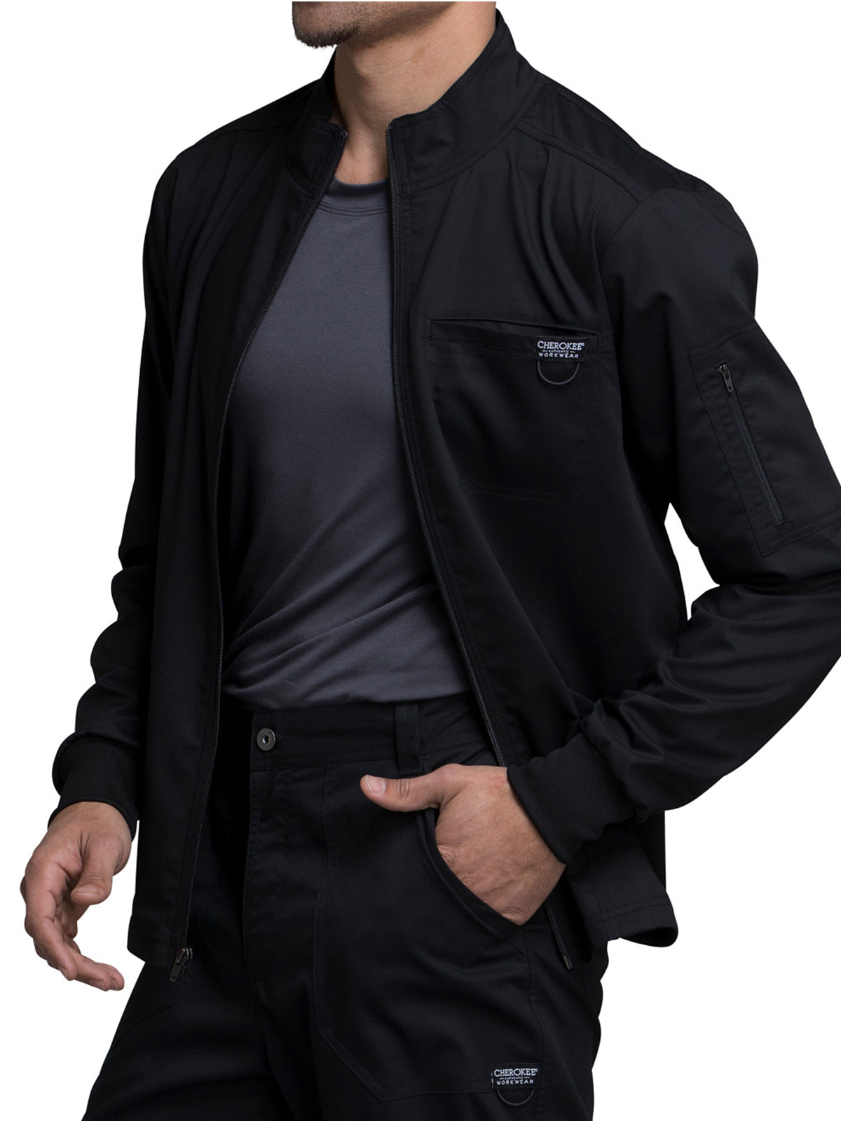 Men's 5-Pocket Zip Front Jacket