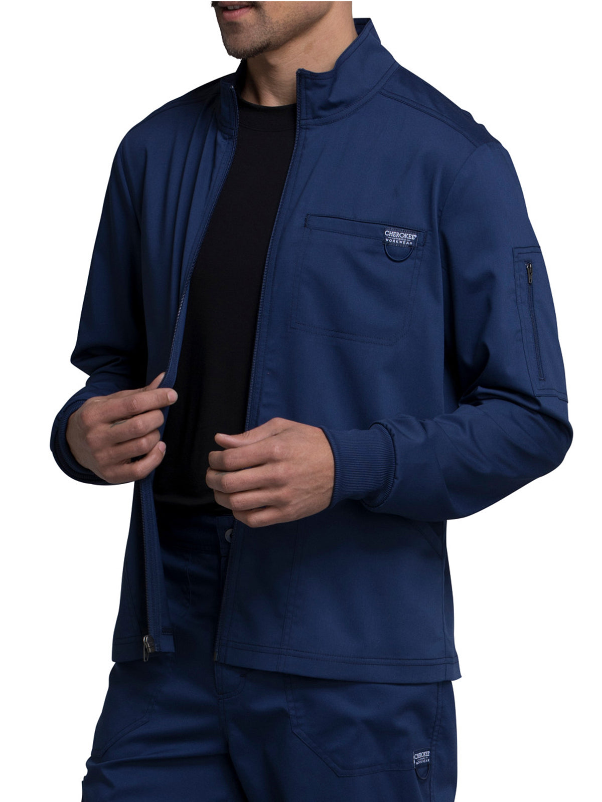 Men's 5-Pocket Zip Front Jacket