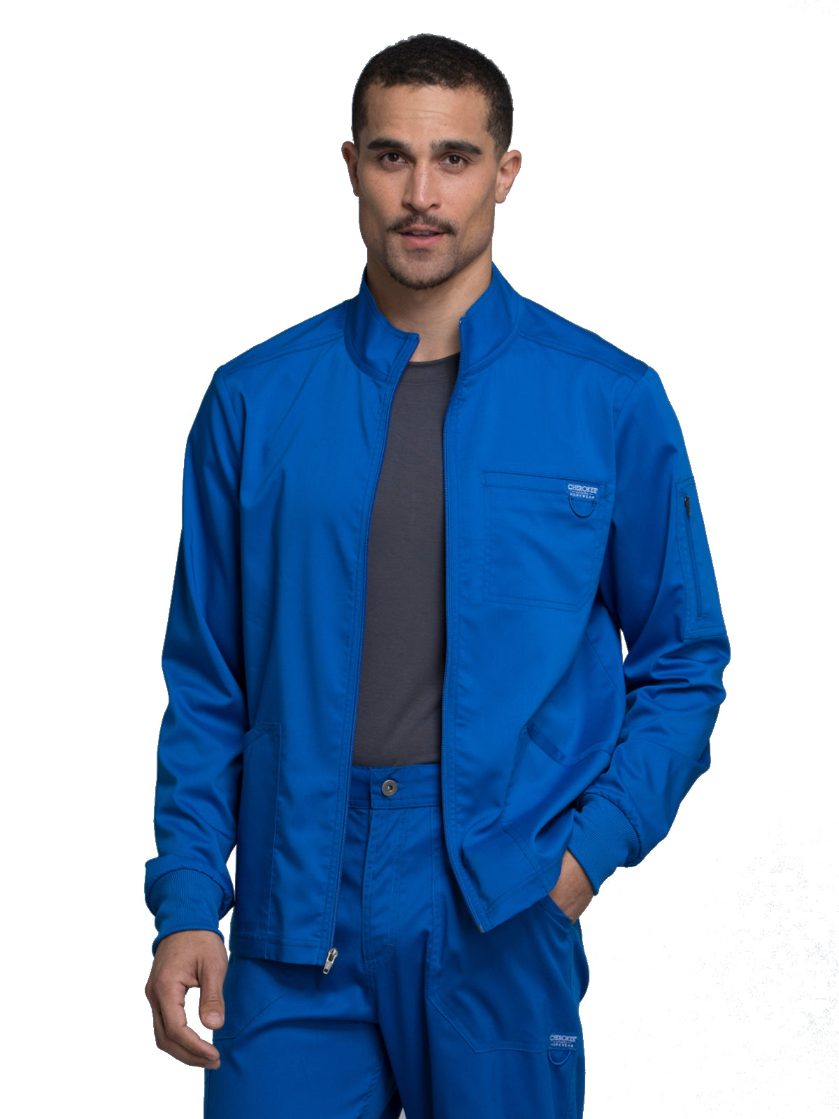 Men's 5-Pocket Zip Front Jacket