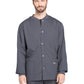 Men's 2-Pocket Snap Front Scrub Jacket